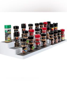 NEW - Expandable Spice Rack Organizer, 3-Tier